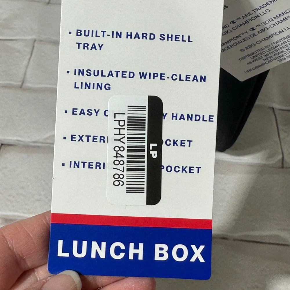 Champion lunch box